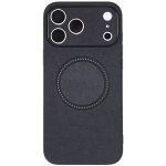 Black Magnetic Ring Matte Phone Case - Compatible With Iphone