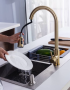 Gold Trigger Sink Mixer 2
