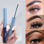 4D Silk Fiber Eyelash Mascara Waterproof Thick Lengthening Curling Long Mascara Contains Plant Squalane Formula