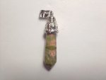 Unakite Point Pendant F2681