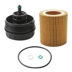 Engine Oil Filter Housing Cover Cap Compatible With Bmw Vehicle E60 E70 E90 E93 F10 F30 128I 135I 528I 528I 328I 335I 530I 740I