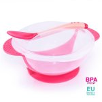 Snookums Feeding Bowl & Spoon Set - Pink
