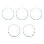 5 Pack Silicone Sealing Ring Universal Replacement For Pressure Cooker 5/6L