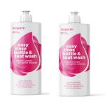 Natural Dummy Bottle & Teat Wash 500ML 2 Pack - Eco-friendly For The Whole Family