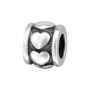 C1146-C11103 - 925 Sterling Silver Cross European Charm Bead