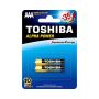 Toshiba LR03GCH Alpha Power Alkaline Aaa Batteries - 4