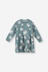 GIRLS Babydoll Dress - 10 Green