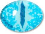Blue Animal Eye Jibbitz - Multi Osfa