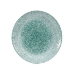 Churchill - Raku Jade Green Coupe Plate 21.7CM Set Of 12