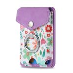Magnetic Phone Card Wallet Holder With Wallet With Ring Compatible With Iphone