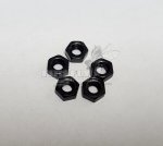 Nuts – M3 Hex Nuts 5PCS – Black