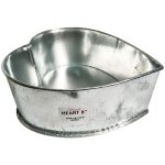 Galvanized Baking Pan 8 Heart 10CM Height
