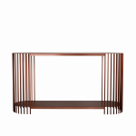 Fluted Steel Server Copper