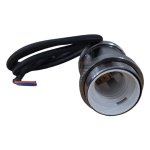 Pendant Lamp Holder With 1M Cord Gun Metal Grey