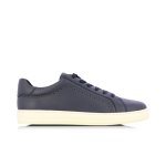 Casual Leather Sneaker -navy