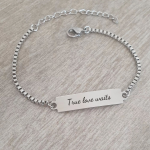 Tara Stainless Steel Bracelet 16-21CM Adjustable Size Ready In 3 Days