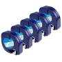 5-PACK Label Maker Tape For Dymo Letratag Refill Plastic 91331