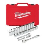 Milwaukee Packout 3 8" Metric Ratchet & Socket Set 32 Piece