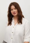 Plus Blouse Malibu - White