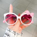 2024 New Fashion Glasses Shiny Bowknot Glasses Lovely Cat Glasses Cute Photo Props Decorative Glasses Perfect Gift For Boys And