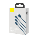 Baseus Superior Series USB To M l c Fast Charging Cable Blue