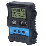 Solar Charge Controller 30A Pwm Lcd Display Dual USB 5V For Off-grid System