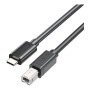 UNITEK Type-c To Type-b Printer Cable 3M C14140ABK03-3M