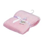 Baby Waffle Fleece Blanket Pink