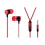 Volkano Metallic In-ear Headphones Red