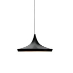 Miso 3 Metal Pendant Light - White & Gold