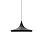 Miso 3 Metal Pendant Light - White & Gold