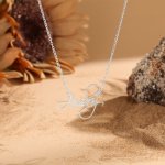 CNE107494 - 925 Sterling Silver Dainty Personalized Name Necklace
