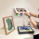 1PC Art Photo Frames Magnetic Front Open Changeable Frame For Poster Photo Drawing Paintings Pictures Display Home Room Office D