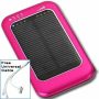 Killer Deals Navstar Portable Solar Smartphone Charger - Pink - Best Bargains Online