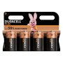duracell plus d alkaline batteries - 4 pack