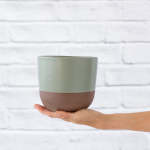 Pluto Planter - Sage Green - 16CM