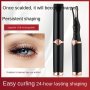 1pc 3 Gears Adjustable Electric Heated Eyelash Curler Long Lasting Curling Rechargeable Electric Eyelash Curler Long Lasting Heated Eyelash Curler Fast Preheating Handheld Heated
