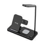 Snug Wireless 4-IN-1 LED Lamp Charger 15W – Black