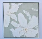 White Flowers Wall Hanging – 82X82CM