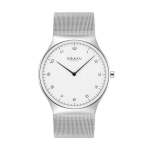 Slank Steel White 40MM Watch - V306GXCWMC