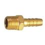 Hose Tail Connector Brass 1/4M X 8MM
