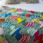 African Lady Blanket Multicolour Medium Large - Large