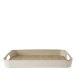 - Trellis Bamboo Fibre Tray 33 X 26CM