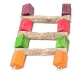Sekelbos Bird Ladder 3 Step With Wood Pieces
