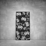 Laser Cut Screen - Design 066 - 1040 X 535 X 20 Stone Grey Indoor