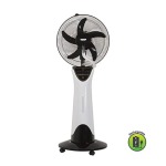 Rechargeable Portable Mist Fan With LED Light