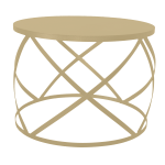 Cross Coffee Table - Dune Ferro
