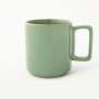 Flat Stackable Mug Choose From 6 Colours - Green