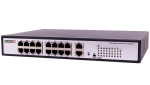 POE-16200C+2G Provision 16 Port Poe Switch Downlink: 16X100MBPS Ports Uplink: 2X1GBPS 200 Watt AVG:12.5W Max: 30W Per Ch