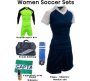 Ladies Soccer Kit Package 14 Player Tops/shorts - Goalkeeper Set - Basic Socks - Kit Bag - Captain's Arm Band - Whistle